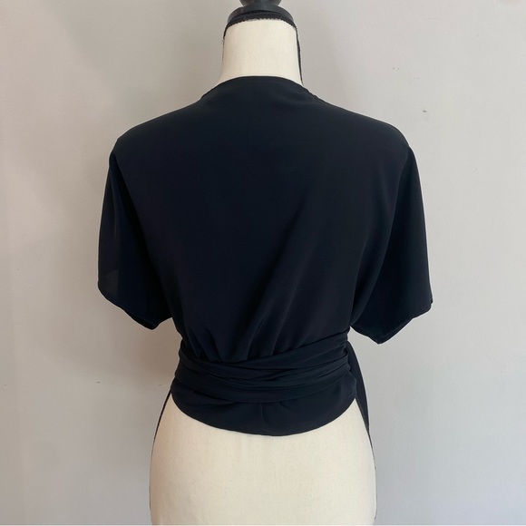 Black tie up top - Picture 3 of 5